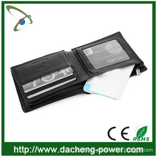 2014 best gift credit card power bank 2500mAH for Samsung/Iphone/MP3